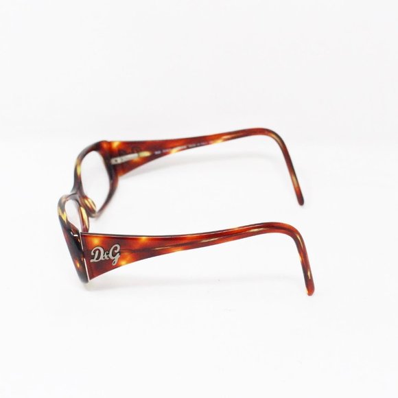 DOLCE & GABBANA #31700 Rectangular Tortoiselle Reading Optical Glasses main image 4